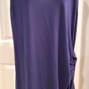 Beautiful purple side embellished top